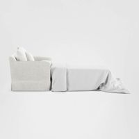 Noosa Hamptons 1.5 Seat Sofa Bed Ivory