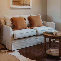 Noosa Hamptons 2.5 Seat Sofa Bed Ivory