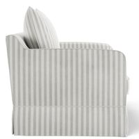 Noosa Hamptons 1.5 Seat Sofa Bed Natural Stripe