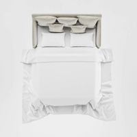 Noosa Hamptons 2.5 Seat Sofa Bed Natural W/White Piping