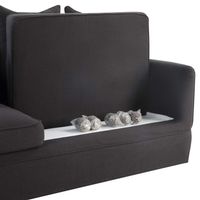 Noosa Hamptons 3 Seat Sofa Charcoal - Limited Edition