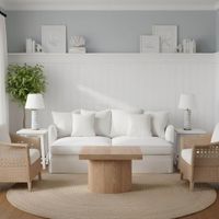 Noosa Double Chaise Daybed Ivory