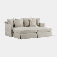 Noosa Double Chaise Daybed Natural