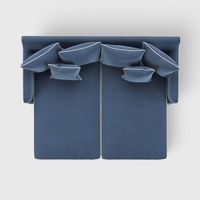 Noosa Double Chaise Daybed Navy