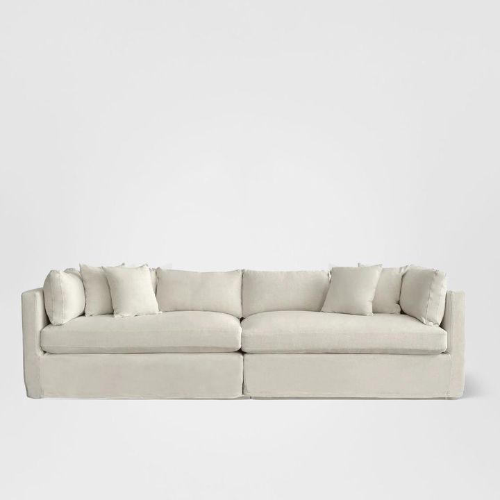 Marbella 4 Seat Sofa Ivory