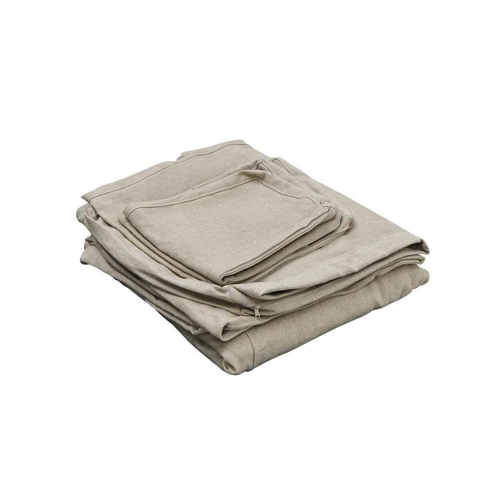 Clovelly 4 Seat Modular Sofa Natural Covers Only