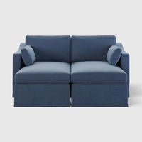 Clovelly Double Chaise Daybed Navy Covers Only