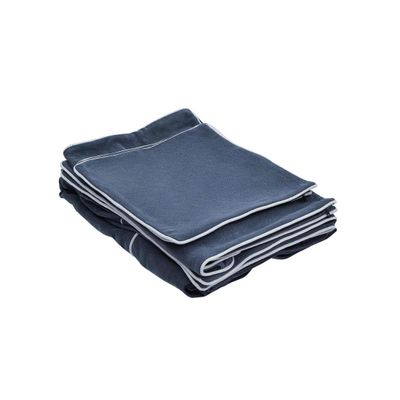 Noosa 3 Seater Left Chaise Sofa Navy Covers Only