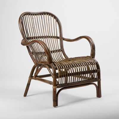 Seville Rattan Armchair Antique