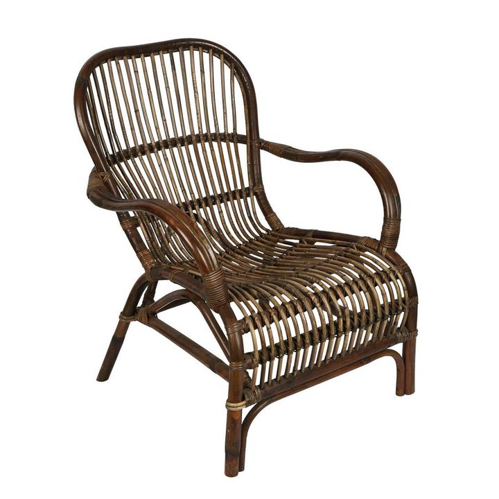 Seville Rattan Armchair Antique