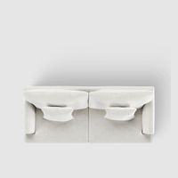 Byron Hamptons 2.5 Seat Sofa Ivory