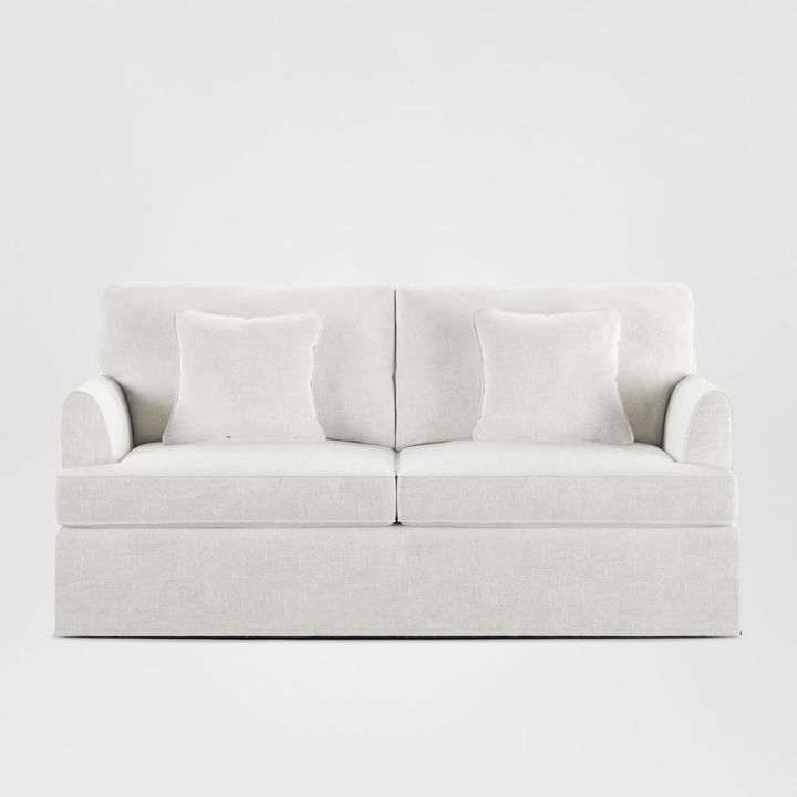 Byron Hamptons 2.5 Seat Sofa Ivory