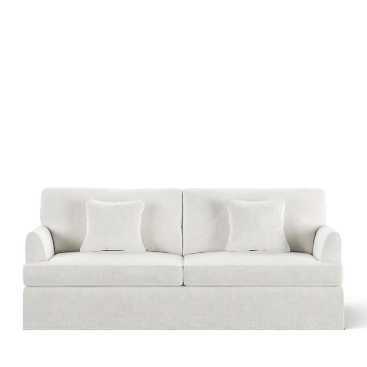 Byron Hamptons 3 Seat Sofa Ivory