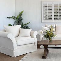 Avalon Hamptons Armchair Ivory