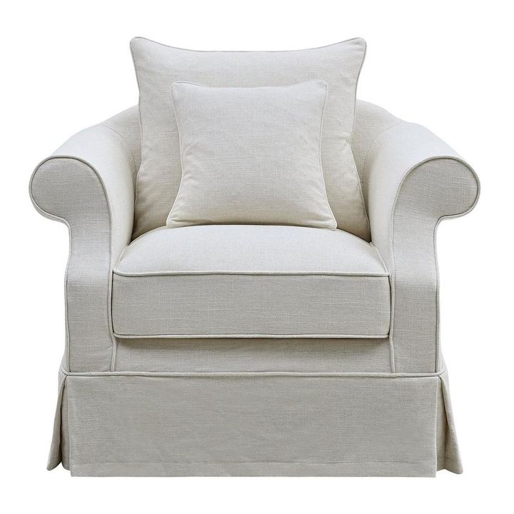 Avalon Hamptons Armchair Ivory