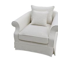 Avalon Hamptons Armchair Ivory