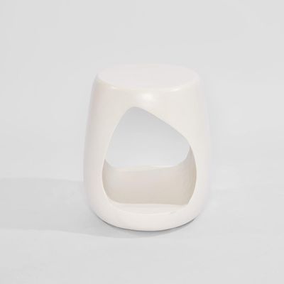 Cava Side Table White
