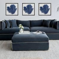 Marbella Ottoman Navy