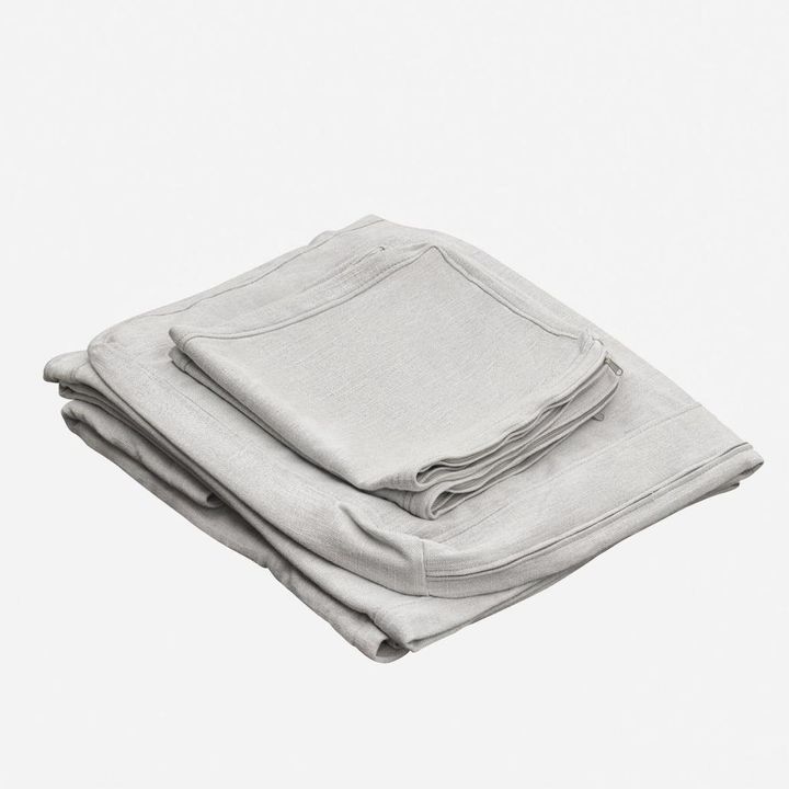 Clovelly 3 Seater Left Chaise Sofa Ivory Covers Only