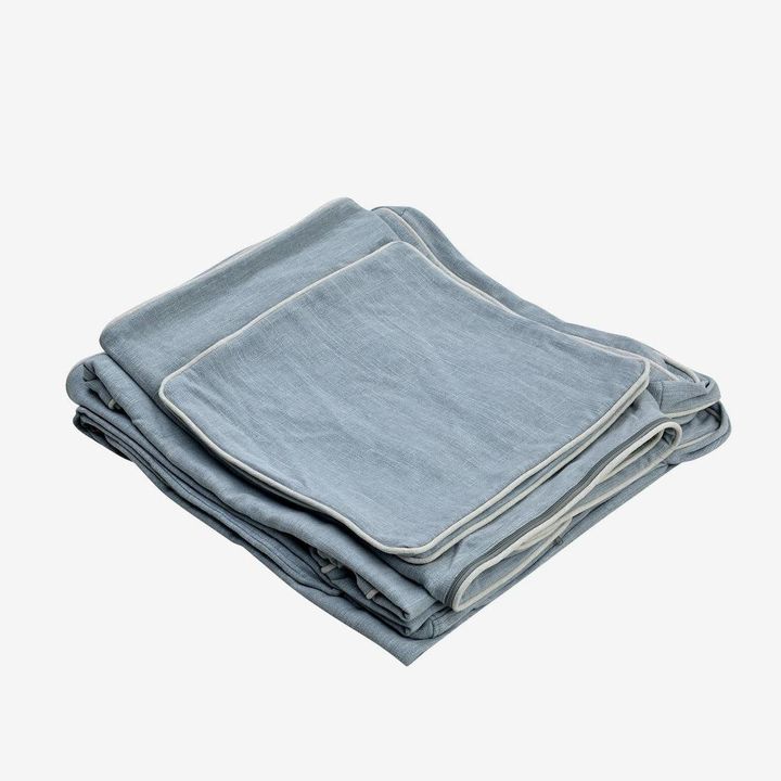 Clovelly 3 Seater Left Chaise Sofa Beach Covers Only