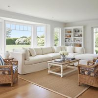 Marbella Modular 4 Seater Sofa Reversible Ottoman Chaise Ivory