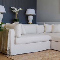 Marbella Modular Sofa Ivory - Left Facing