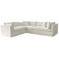 Marbella Modular Sofa Ivory - Left Facing