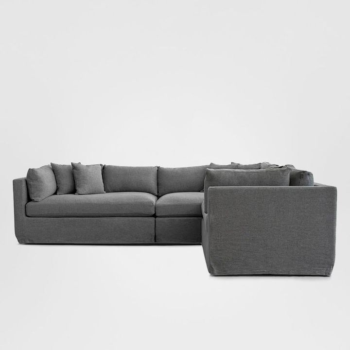 Marbella Modular Sofa Storm - Right Facing