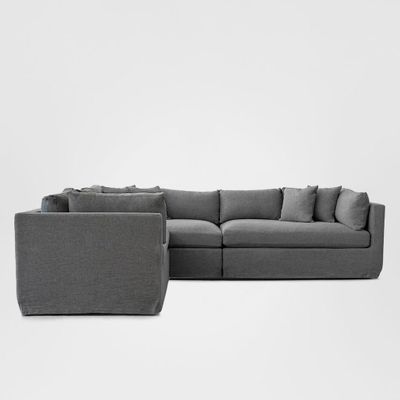 Marbella Modular Sofa Storm - Left Facing