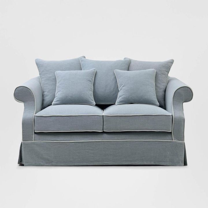 Avalon Hamptons 2 Seat Sofa Beach