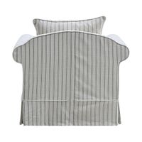 Avalon Hamptons Armchair Stone Stripe