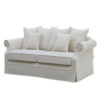 Avalon Hamptons 3 Seat Sofa Ivory