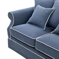 Avalon Hamptons 2 Seat Sofa Navy