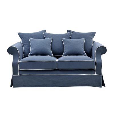 Avalon Hamptons 2 Seat Sofa Navy