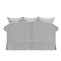 Avalon Hamptons 2 Seat Sofa Stone Stripe