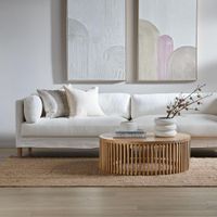Pamona 4 Seat Sofa White
