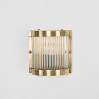 Pretoria Wall Light Antique Brass