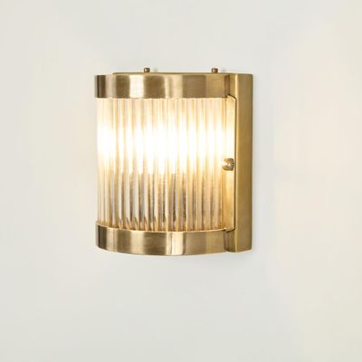Pretoria Outdoor Wall Light Antique Brass