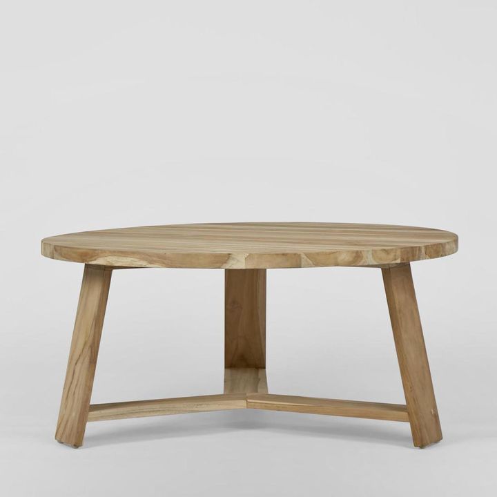 Bermuda Teak Coffee Table 90cm - Outdoor Under-Cover