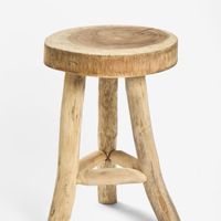 Cancun Wooden Stool