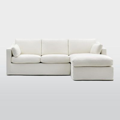 Clovelly 2S LHF Ivory -  Cover Only