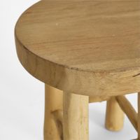Stool Teak Natural