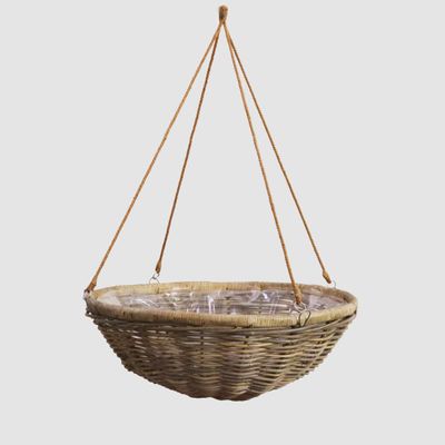 Rattan Hanging Planter Large