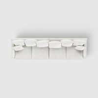 Noosa 4 Seat Modular Sofa Ivory