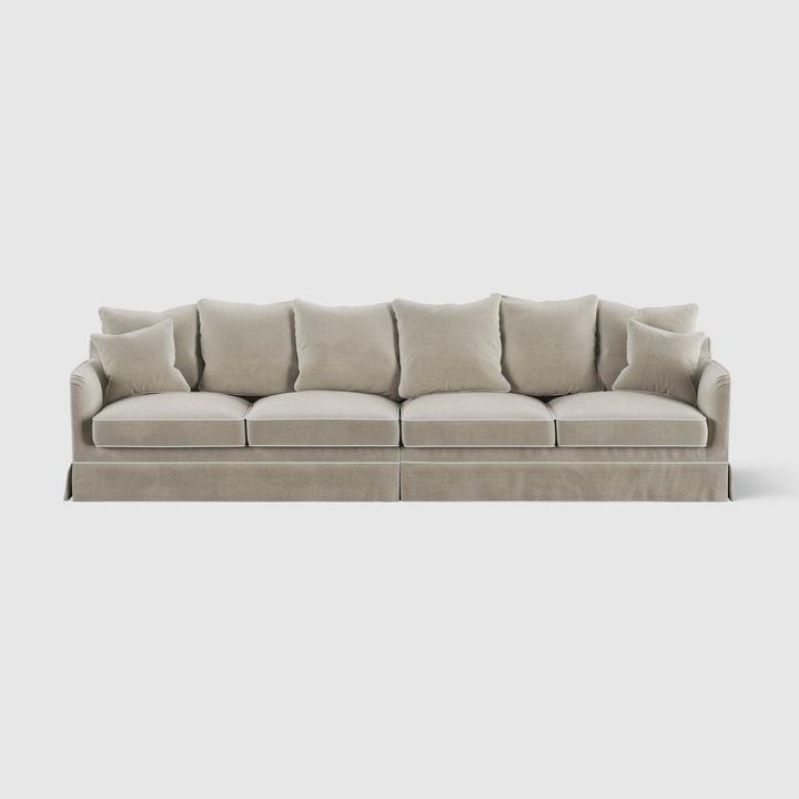 Noosa 4 Seat Modular Sofa Natural