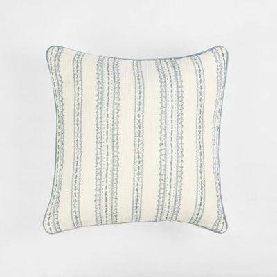 Bluebell Cushion Cover 50x50cm Natural/Blue