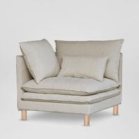 Aura Corner Base Cover C7 Natural Linen