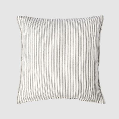 Ticking cushion Grey 50x50