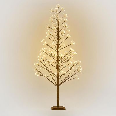 Nature Brown Starry Tree 210cm With 1920LED