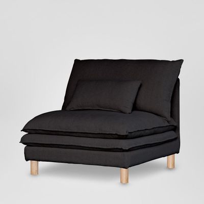 Aura Single Seat Cover C7 Black